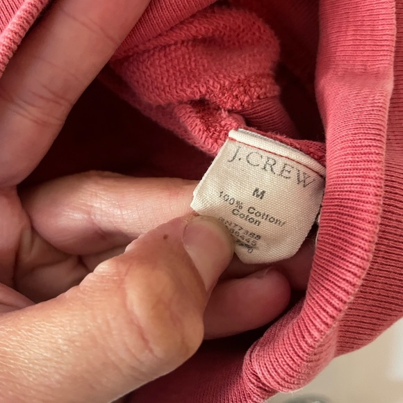 J.Crew men’s vintage fleece crewneck, size M - Picture 5 of 6